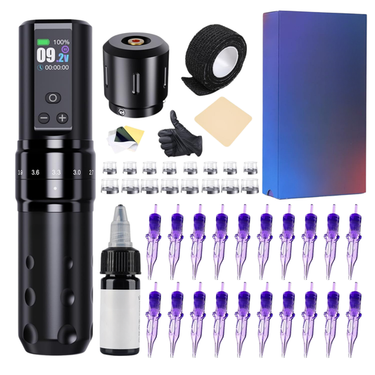 InkForce™ — bezdrátová tetovací sada pro profesionály