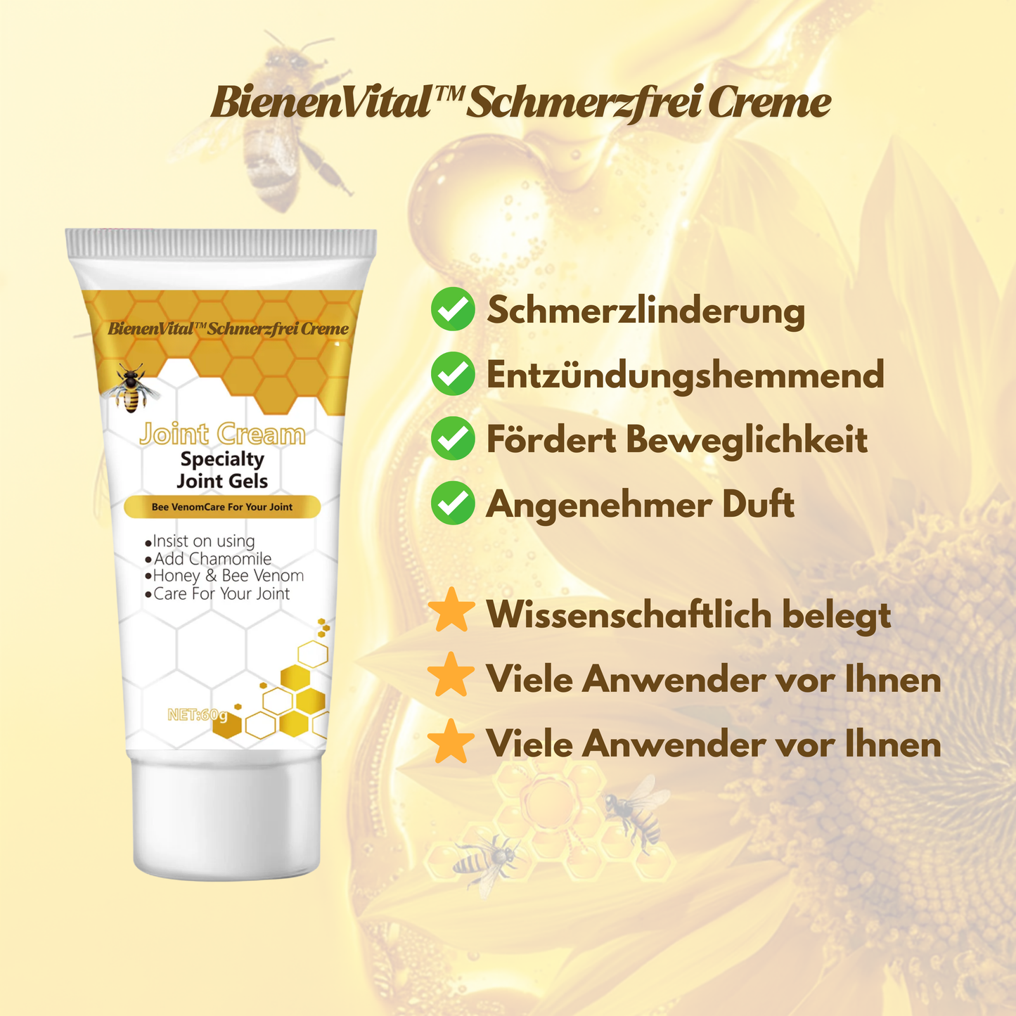 BienenVital™ Pijnvrije Crème
