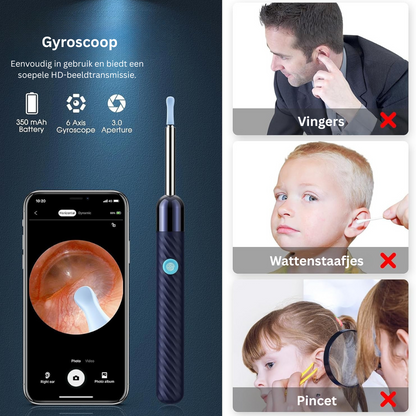 ClearEar Pro™ – Ohrenschmalz Entferner mit Kamera